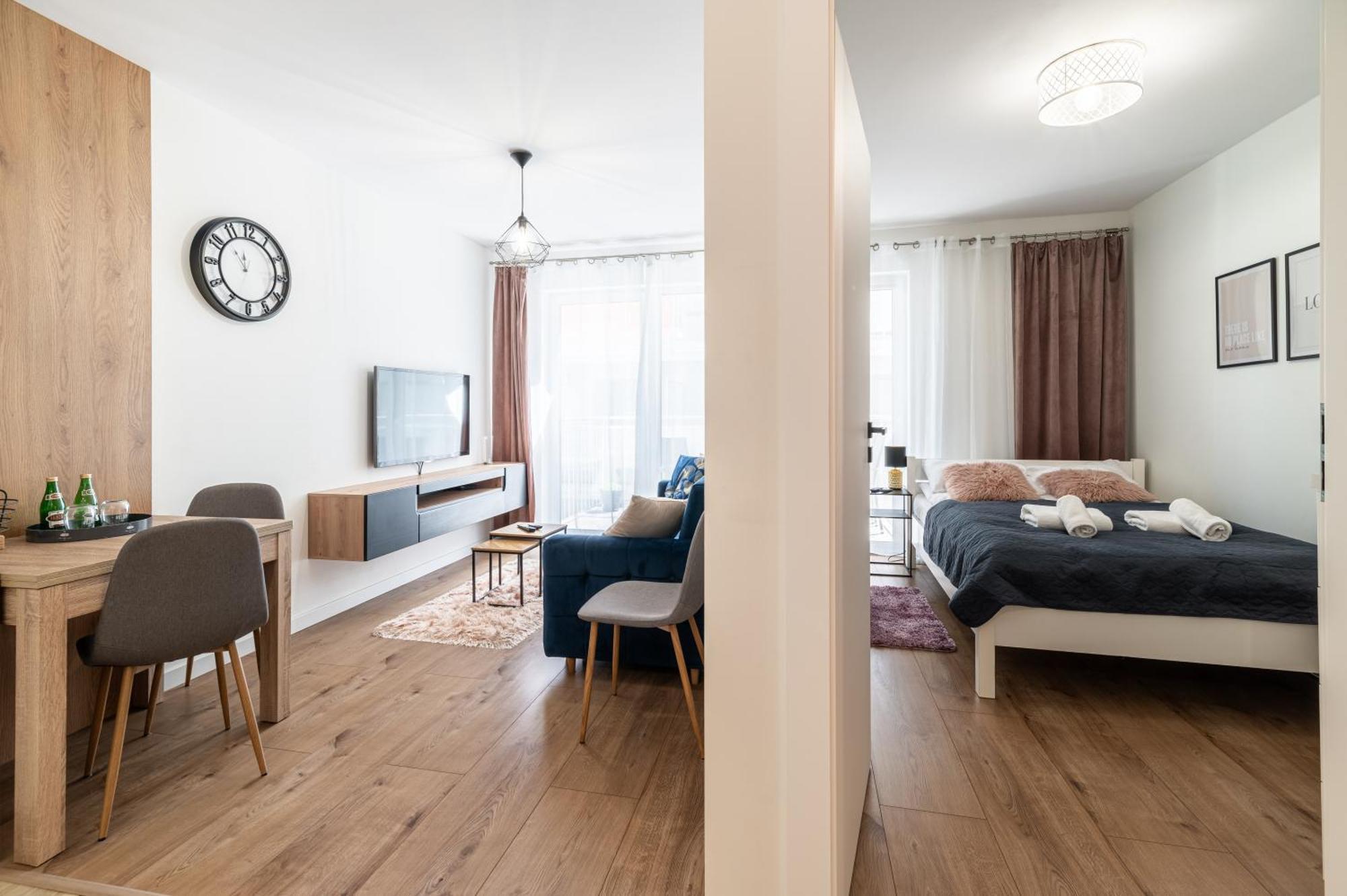 Apartment Horyzont - Kapitanski Mostek- Blisko Portu- Sniadania
